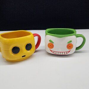 Funko DC Comics Stackable Joker and C3PO Ceramic Mug Set